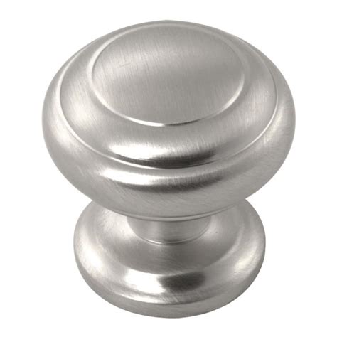 stainless steel round cabinet knobs